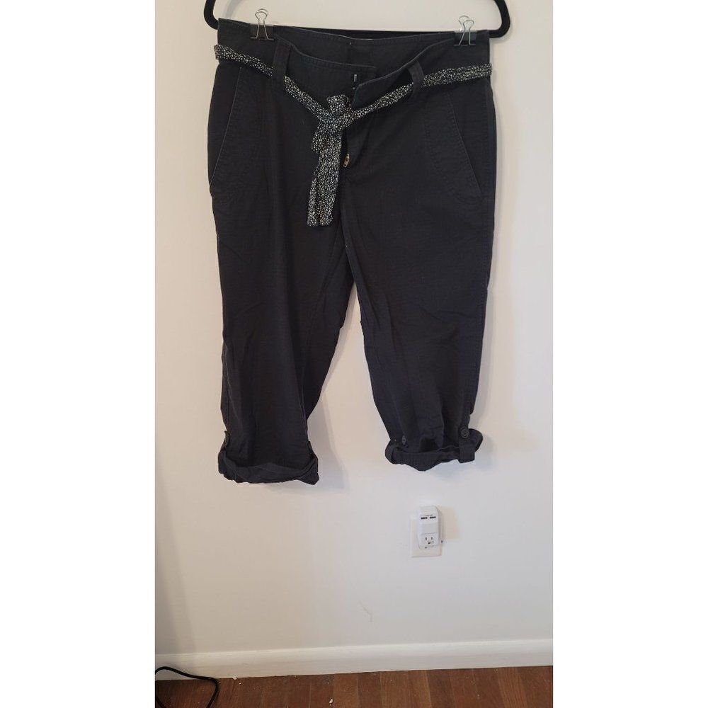 The North Face Cotton Capri's Size 8 Black
